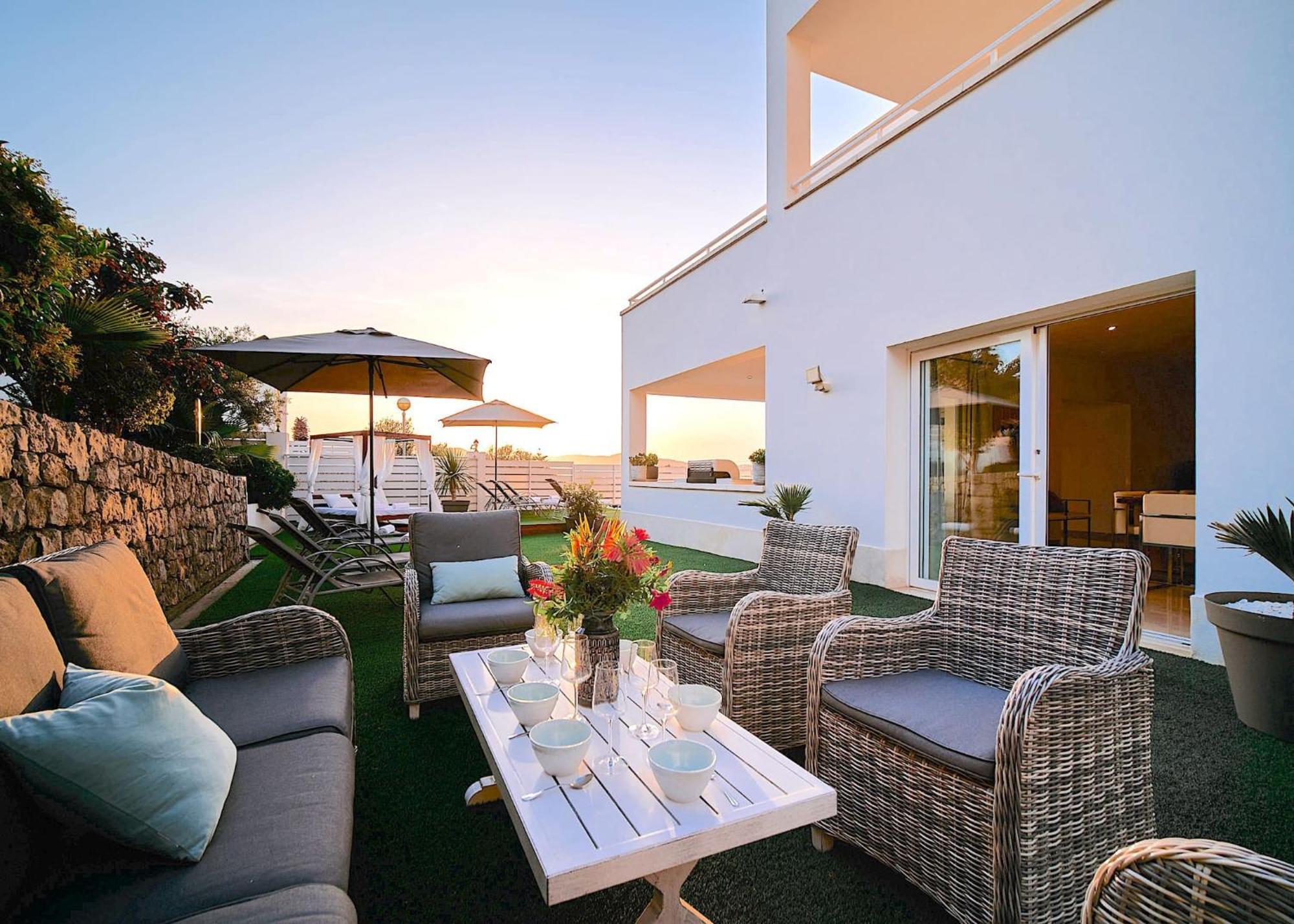 Villa Romeo 2Km From Ibiza Town And 1Km From Talamanca Beach Santa Eulalia del Río Exterior foto
